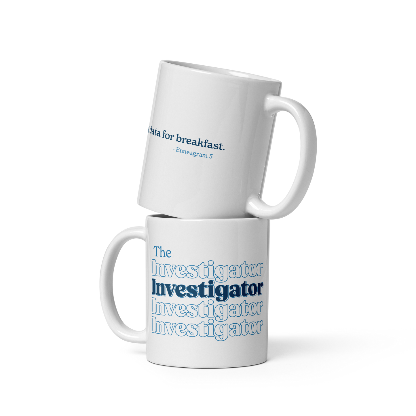 Enneagram Type 5 - The Investigator - Graphic Mug