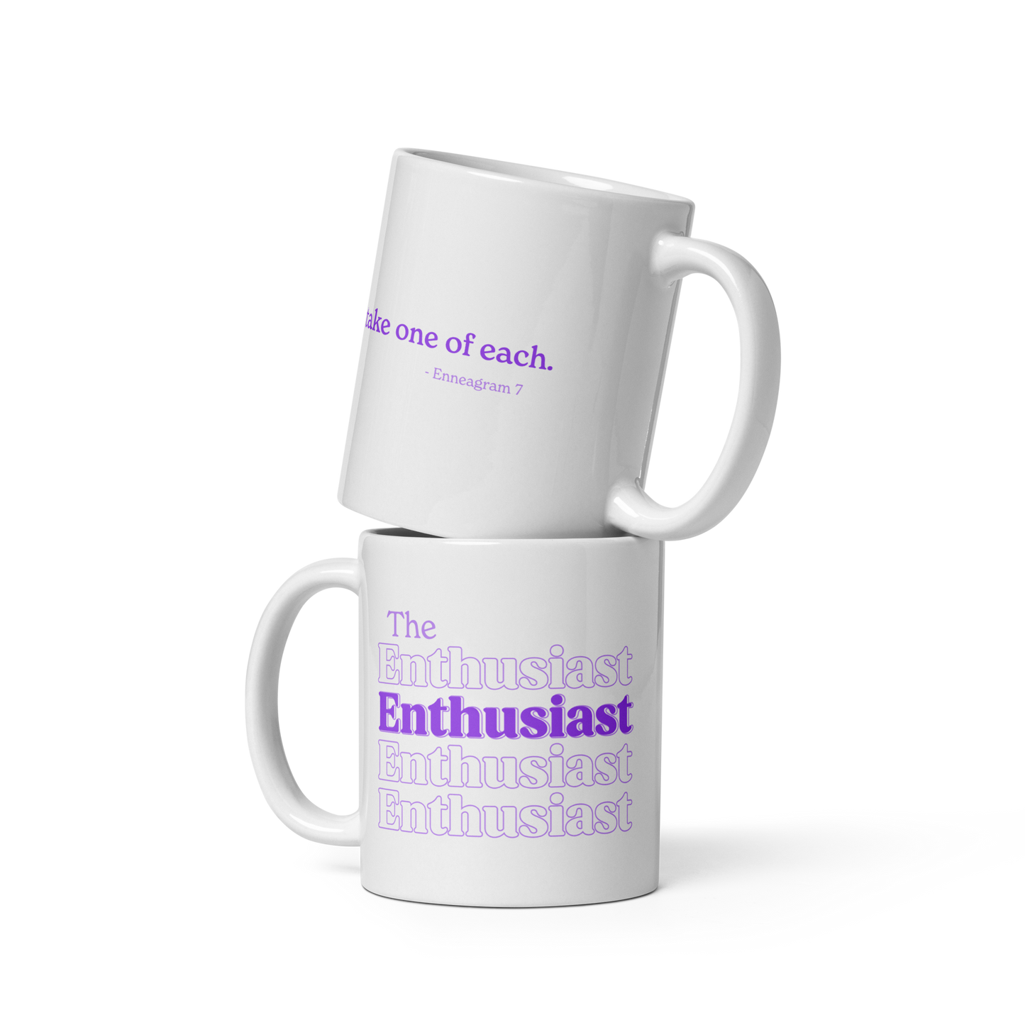 Enneagram Type 7 - The Enthusiast - Graphic Mug