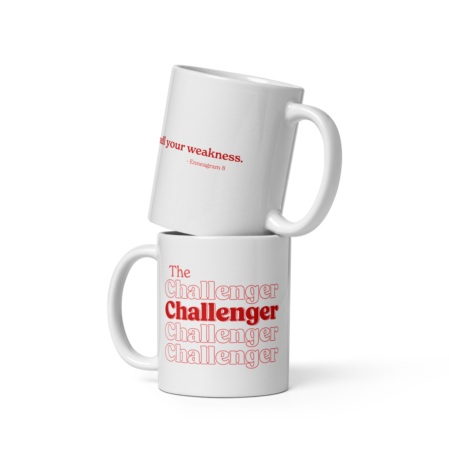 Enneagram Type 8 - The Challenger - Graphic Mug