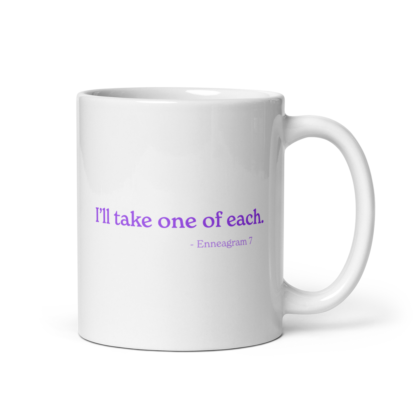 Enneagram Type 7 - The Enthusiast - Graphic Mug