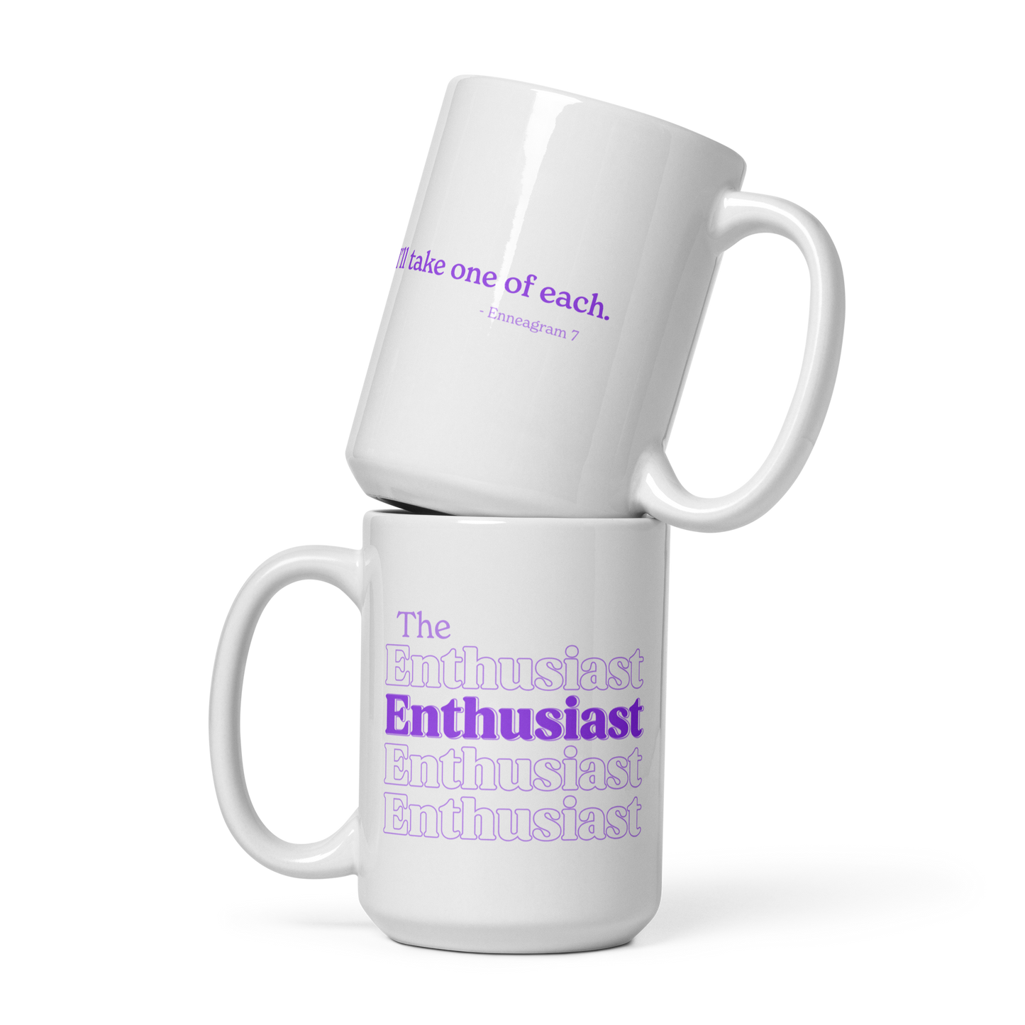 Enneagram Type 7 - The Enthusiast - Graphic Mug