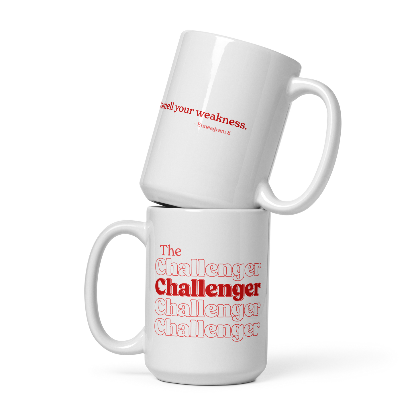 Enneagram Type 8 - The Challenger - Graphic Mug